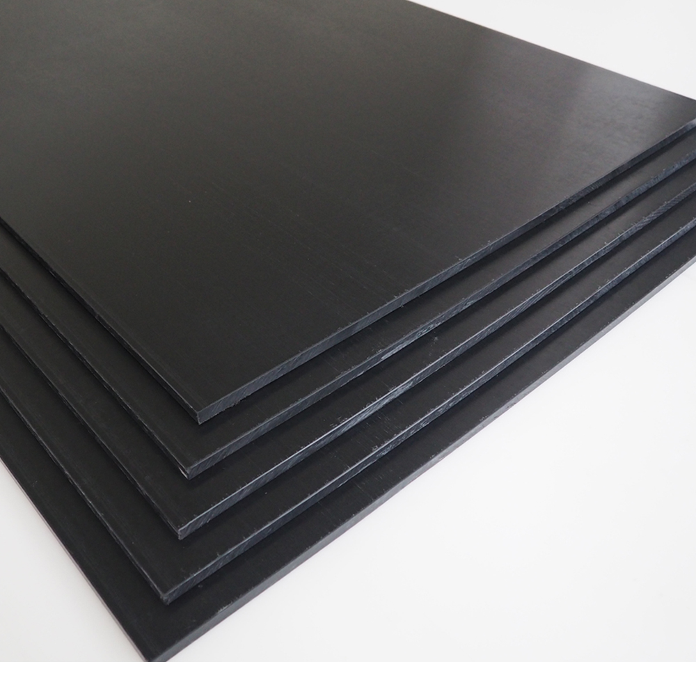 1/4IN 4x8FT BLACK HD POLYETHYLENE