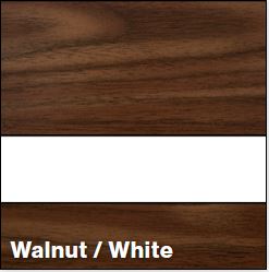 Walnut/White LASERMARK .052IN